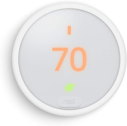 Google Nest Thermostat E T4002ES – Smart WiFi Thermostat with App Control, Programmable Scheduling, Alexa & Google Assistant Compatibility.