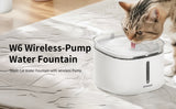 PetPeer Cat Drink Fountain 2L Triple Filtration System Ultra-Quiet Machine Washable for Cats Water Drink