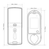 Lockly Vision Smart Lock + Video Doorbell - Satin Nickel