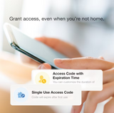 Lockly Vision Smart Lock + Video Doorbell - Satin Nickel