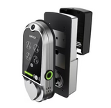 Lockly Vision Smart Lock + Video Doorbell - Satin Nickel