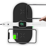 3-in-1 Wireless charger station, Fast charging pads for iPhone/iWatch/Air-pods (M7)