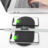 3-in-1 Wireless charger station, Fast charging pads for iPhone/iWatch/Air-pods (M7)