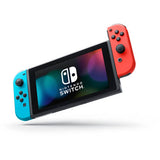 Nintendo Switch Console with Neon Blue & Red Joy-Con