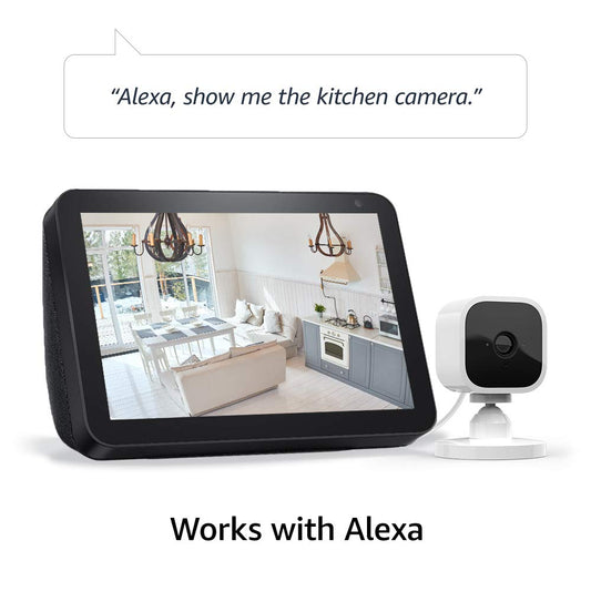 Amazon Blink Mini Smart Security Camera Works with Alexa