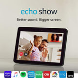 Amazon Echo Show 2nd Gen - Premium 10.1” HD smart display with Alexa