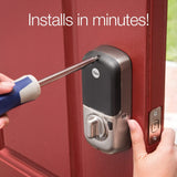 Yale Security Assure Lock SL Deadbolt Satin Nickel Us15 Electronic Deadbolt Lighted Keypad Touchscreen YRD256-NR-619