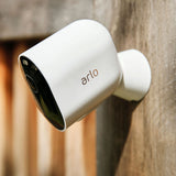 Arlo Pro 4 Spotlight Camera, Indoor/Outdoor 2K Wire-Free Security Camera with Color Night Vision