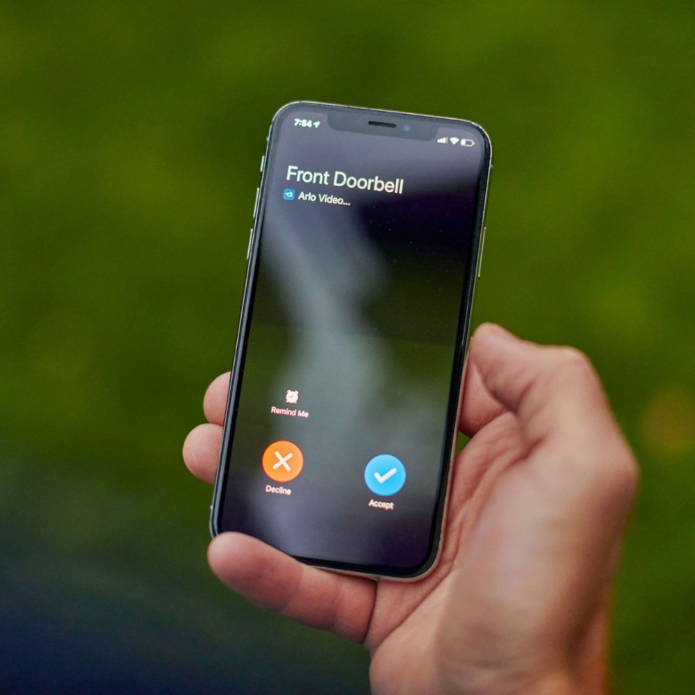 Arlo Essential Video Doorbell Wire-Free |HD Video, 180° View, Night Vision, 2-Way Audio | 6-Months Battery Life | Direct to Wi-Fi, No Hub Needed | Wire-Free or Wired | Black | AVD2001B