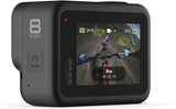 GoPro HERO8 Waterproof Action Camera with Touch Screen 4K Ultra HD Video 12MP Photos 1080p Black