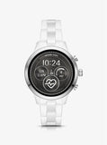 MICHAEL KORS ACCESS - Подиумные серебристые и керамические умные часы - MKT5050