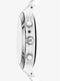 MICHAEL KORS ACCESS - Подиумные серебристые и керамические умные часы - MKT5050