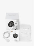 MICHAEL KORS ACCESS - Подиумные серебристые и керамические умные часы - MKT5050