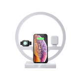 Лампа для беспроводной зарядки 4-в-1 для iPhone / iWatch / Airpods (N38)