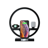Лампа для беспроводной зарядки 4-в-1 для iPhone / iWatch / Airpods (N38)