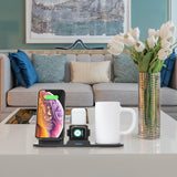 5-in-1 Wireless Charging Station With Mug Heater (N39)
