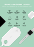 Type C 3-in-1 Wireless Charging Pad (S8)