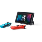 Nintendo Switch Console with Neon Blue & Red Joy-Con