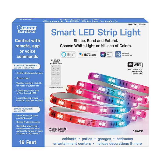 Feit Electric Wi Fi Smart 16 LED Strip Light