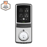 Lockly Model 7S Satin Nickel Single-Cylinder Smart Deadbolt Lock with Keypad, Bluetooth and Discrete PIN Code Input