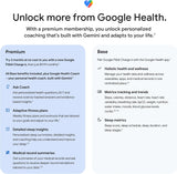 Fitbit Charge 6 Fitness Tracker with Google Apps - Heart Rate on Exercise Equipment - 3-Month Google Health Premium Membership Included - Health Tools - Porcelain/Silver - Small&Large Bands Included
