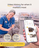 Furbo 360° Cat Camera [Subscription Required] Unlock w/Paid Plan: Home Security & Pet Safety Alerts, Rotating Treat Toss w/ 2-Way Speaker, Smart Cam w/Phone App (Low Risk, 3mo Min. Cancel Anytime)