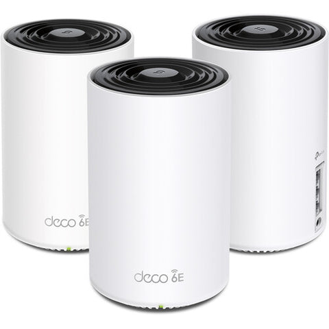 TP-Link Deco AXE5400 Wireless Tri-Band Gigabit Mesh 3-Piece Mesh Wi-Fi System - XE75
