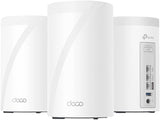 TP-Link Deco 7 Pro Mesh Wi-Fi 7 System (BE13000) – Tri-Band Whole Home Coverage up to 8,100 Sq. Ft., 10G/5G/2.5G Multi-Gig Ports, Connects 200+ Devices, Replaces Router & Extender, 3-Pack