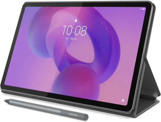 Lenovo Idea Tab 11" Tablet, 2.5K Display, 4GB RAM, 128GB Storage, 5G + WiFi, Android, with Pen, Luna Grey [ZAFM0650AE]