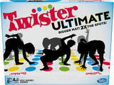 Hasbro Gaming Twister Ultimate: Bigger Mat, More Colored Spots, Family, Kids Party Game Age 6+; Compatible With Alexa (Amazon Exclusive)