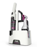 Shark StainForce Cordless Spot, Stain, & Odor Portable Cleaning System, for Carpets, Area Rugs, Upholstery, Stairs, with Storage Caddy, Accessories, and Full-Size Cleaning Solution, HX100 White