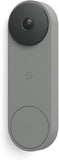 Google Nest Doorbell (Wired, 3rd Gen) - 2K Video and Gemini, Live View, Night Vision, 2-Way Audio - Works with Google Home - Hazel