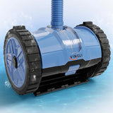 VINGLI Automatic Suction-Side Pool Vacuum Cleaner, Powerful Wall-Climbing Sweeper for Inground Pools, Includes 39.6ft Tangle-Free Hose