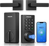Philips WiFi Keypad Deadbolt with Handle, Built-in WiFi, APP Remote Control