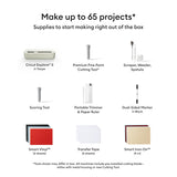 Cricut Explore® 5 Essential Bundle + Digital Content, Taupe - Precise Cutting Machine - Works with 100+ Materials - Sleek, Simplified Design - Includes Supplies for 65 Projects + Bonus Digital Content
