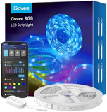 Govee Smart RGB LED Strip Lights 16.4ft, Work with Alexa, Google Assistant