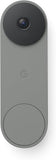 Google Nest Doorbell (Wired, 3rd Gen) - 2K Video and Gemini, Live View, Night Vision, 2-Way Audio - Works with Google Home - Hazel