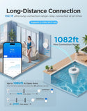 GoveeLife Smart Wireless Pool Thermometer P2, with App Easy Read