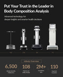 InBody Dial H40 Smart Scale | Body Composition Scale with BMI, Body Fat, Muscle Mass | Wi-Fi and Bluetooth Connectivity on InBody App (Black)