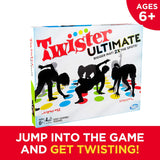 Hasbro Gaming Twister Ultimate: Bigger Mat, More Colored Spots, Family, Kids Party Game Age 6+; Compatible With Alexa (Amazon Exclusive)