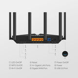 TP-Link Tri-Band 6-Stream Wi-Fi 6E Router - 6 Ghz Band - Speed up to 5.4 Gbps - Archer AXE5400