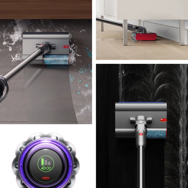 Dyson V9 Submarine Extra Cordless Wet and Dry Stick Vacuum with Additional Wet Cleaner Head