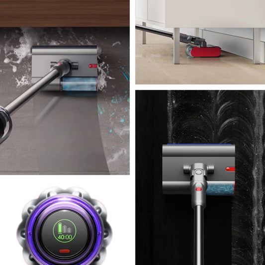 Dyson V9 Submarine Extra Cordless Wet and Dry Stick Vacuum with Additional Wet Cleaner Head