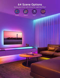 Govee 32.8ft RGBIC LED Strip Lights, Smart App Control Light for Bedroom