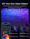 Govee Star Light Projector with Ocean Wave Ripple Effects, Works with Matter,Alexa and Google Assistant, 40+ Scene Modes, 18 White Noise Options, LED Night Light Projector for Bedroom, Without Plug