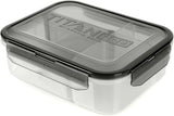 Titan PRO Expandable Lunch Box by Arctic Zone with Ice Walls & Leak-Proof Bento, Keeps Food Cold Up to 6 Hours (Blue)