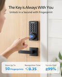 Philips WiFi Keypad Deadbolt with Handle, Built-in WiFi, APP Remote Control