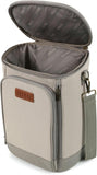 Titan Insulated Bottle Tote – Deep Freeze Cooling, Ice Walls, Leak-Proof Lining, Holds 18 Cans