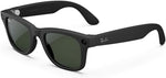 Ray-Ban | Meta Smart Glasses, Wayfarer - Matte Black / Clear to Graphite Green Transitions