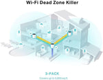 TP-Link Deco AX1800 Whole-Home Mesh Wi-Fi 6 System, 2 Ports, 2.4 GHz/5 GHz - X25